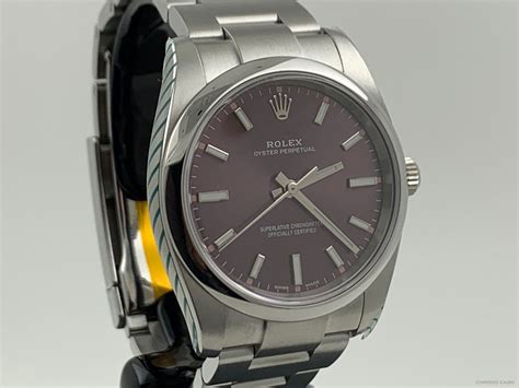 rolex oyster perpetual 116200|rolex oyster perpetual purple dial.